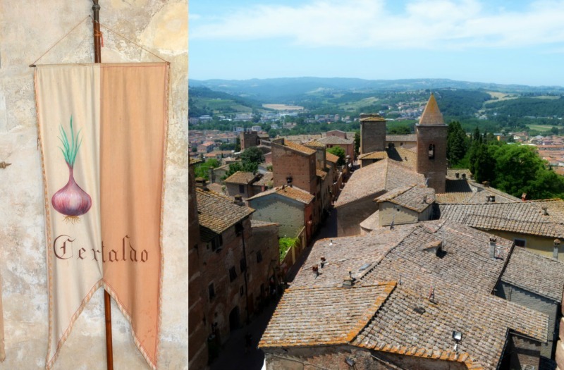 Certaldo is a lovely, small medieval town nicely positioned in the heart of Tuscany