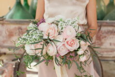 Elegant Blush Bridal Inspiration from Tuscany