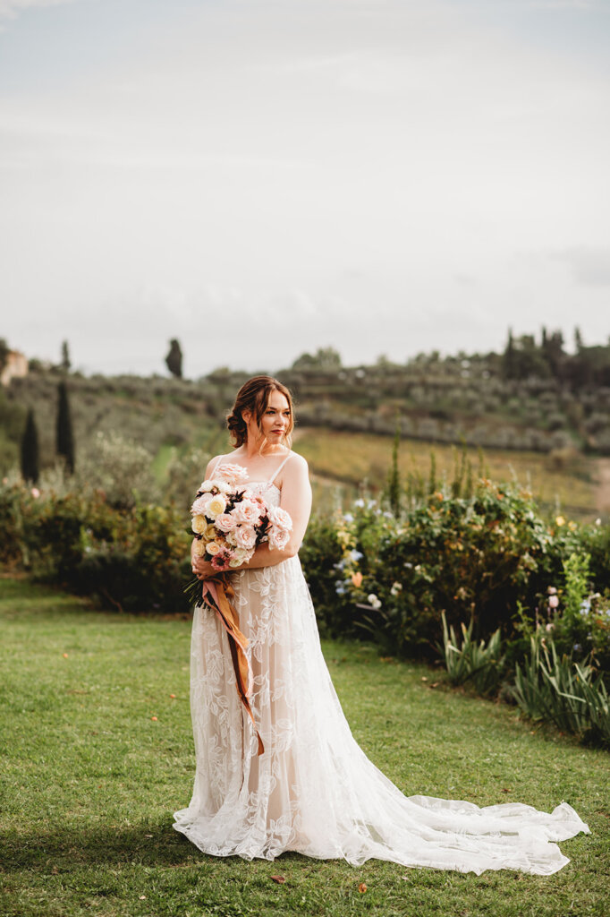 Vineyard View Boho wedding - Italian Weddings by Natalia