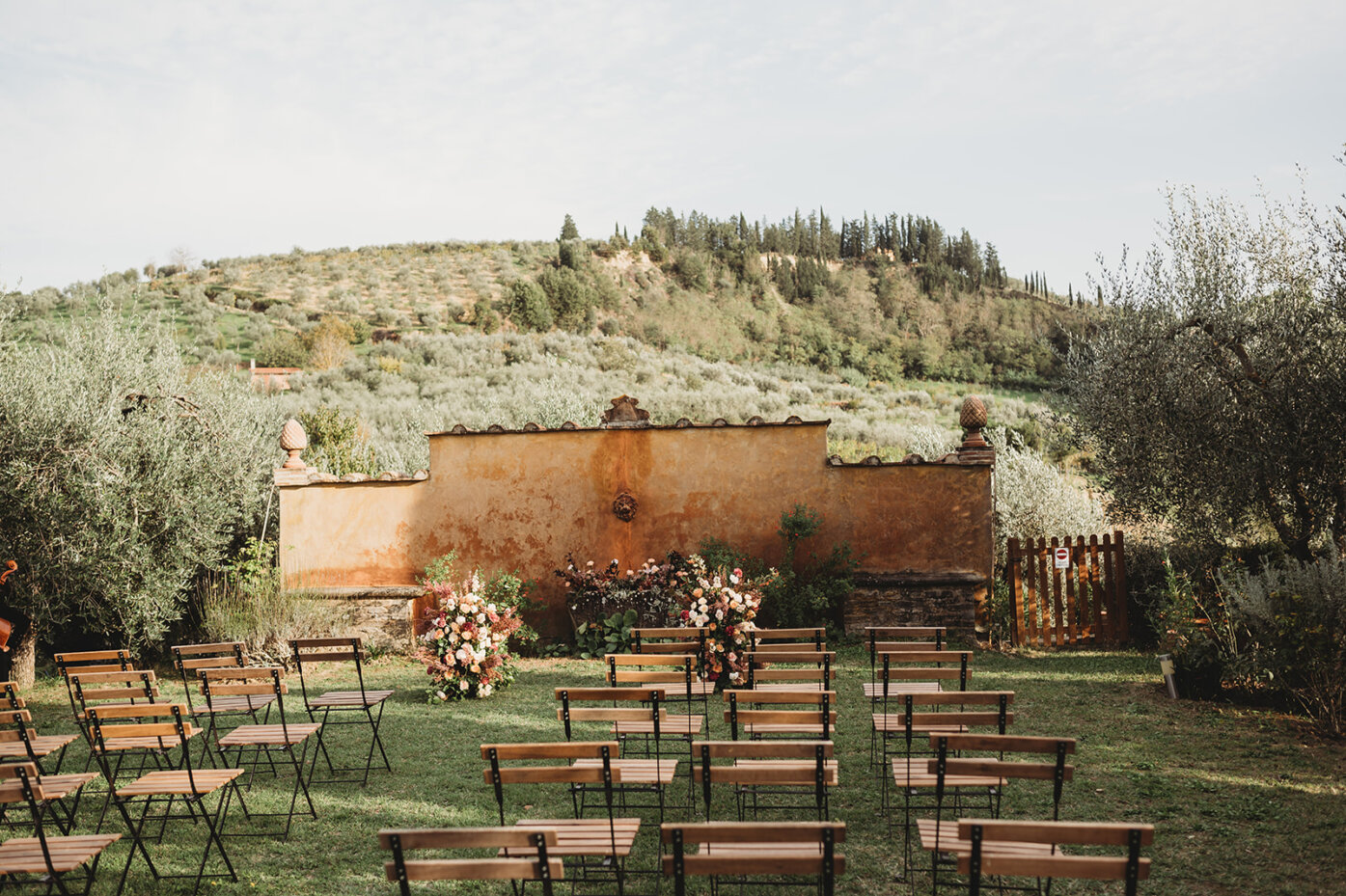 Vineyard View Boho wedding - Italian Weddings by Natalia